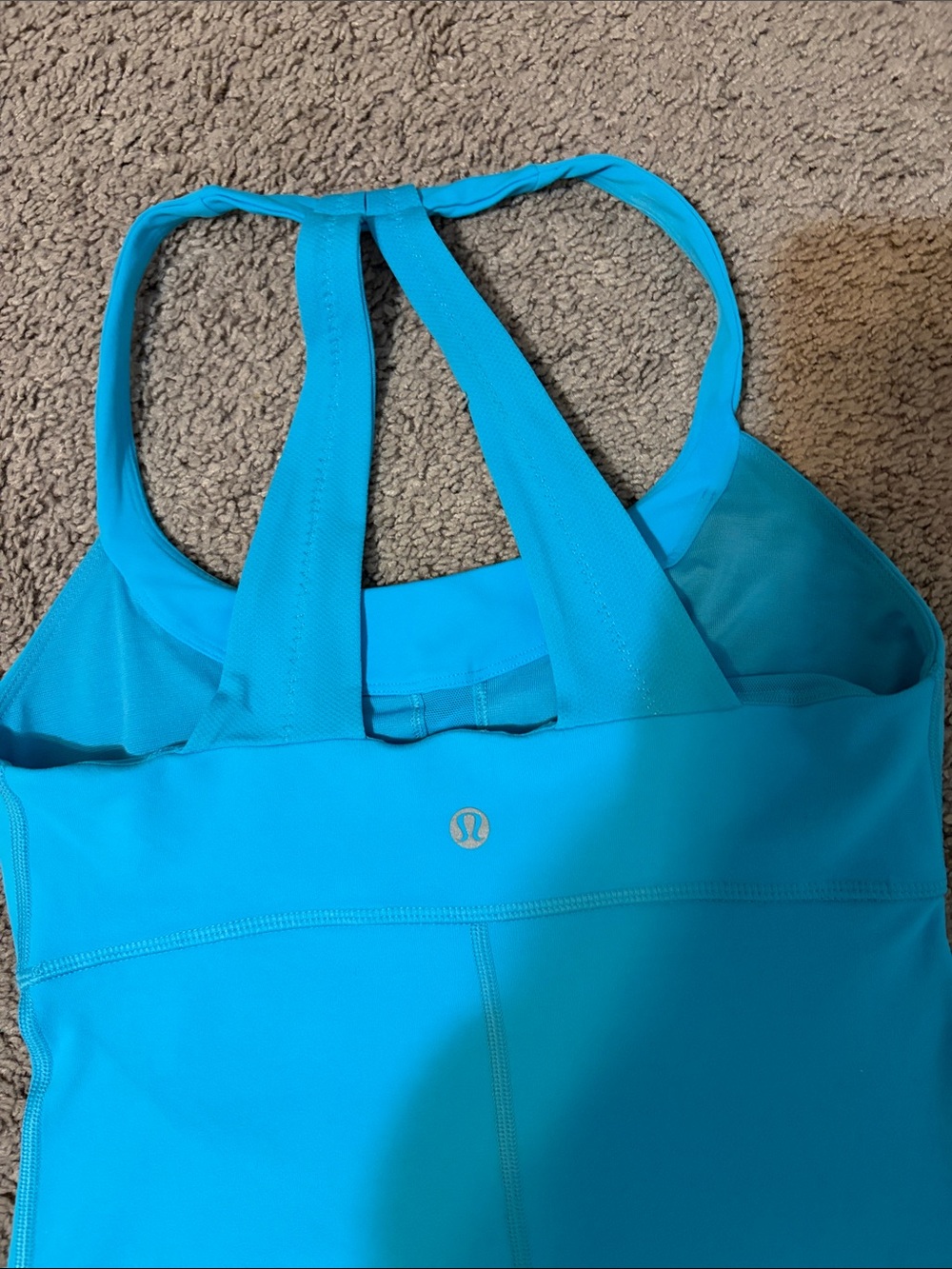 lululemon athletica Turquoise Racerback Tank - Picture 4 of 5